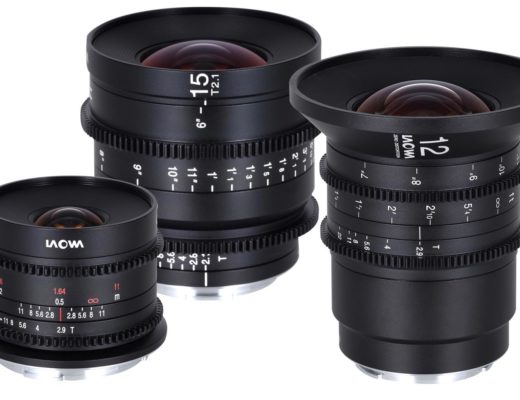 Three new Laowa cinema lenses for Canon RF mount