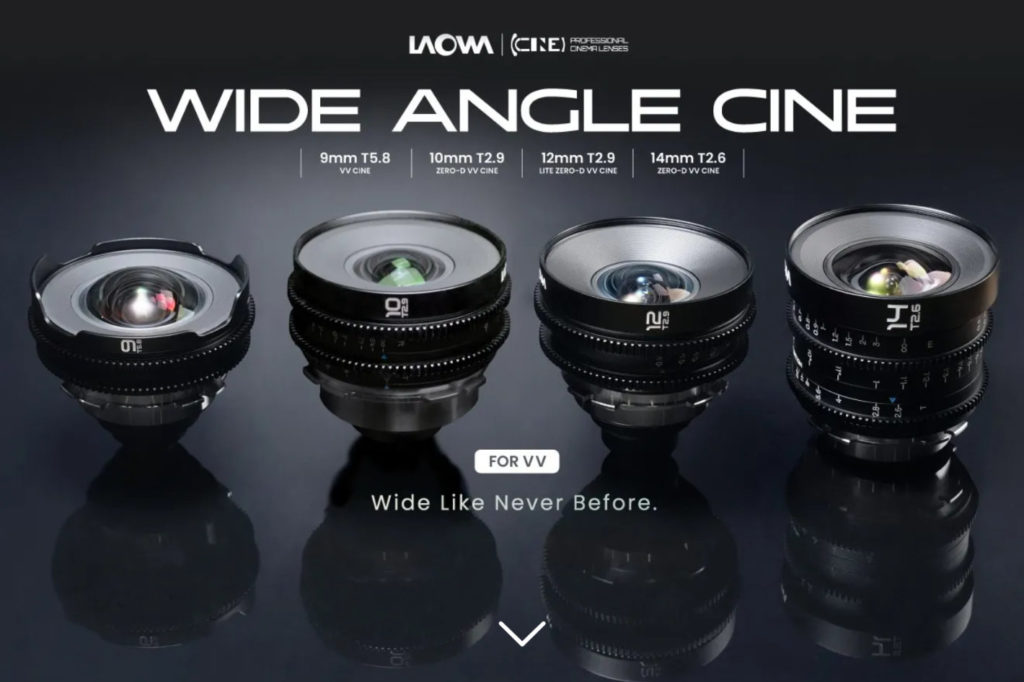 Four new wide-angle Vista Vision lenses from Laowa