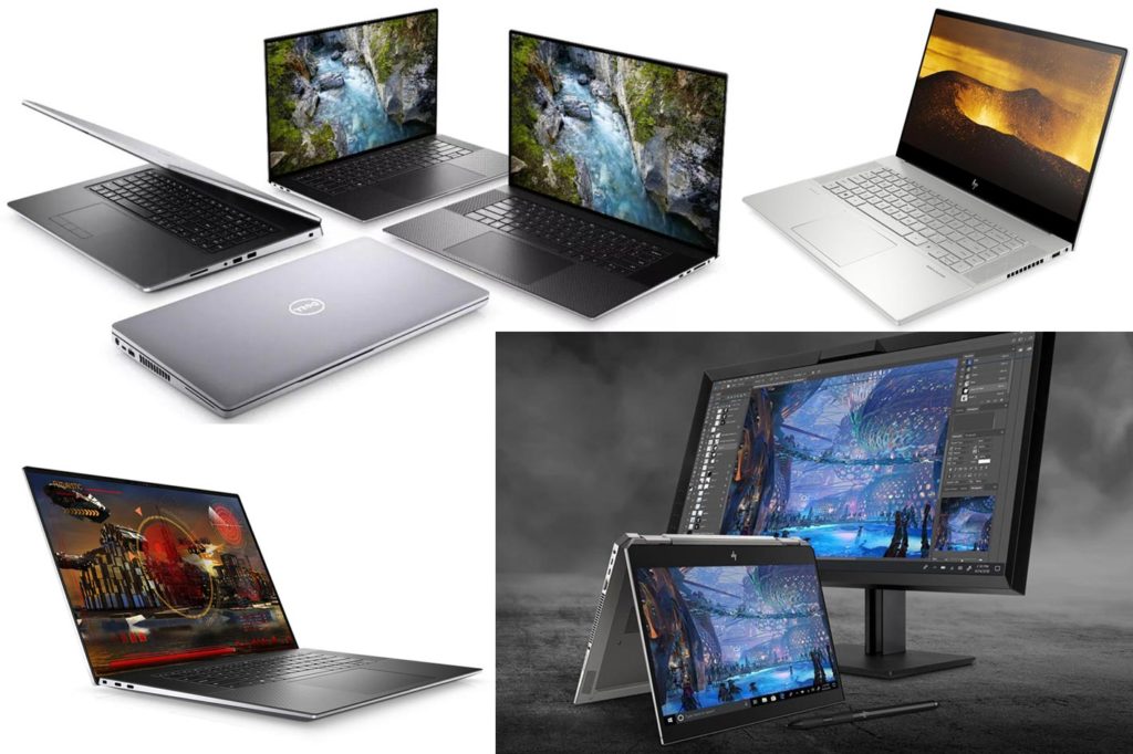 Dell, HP and Microsoft: new mobile workstations for creatives