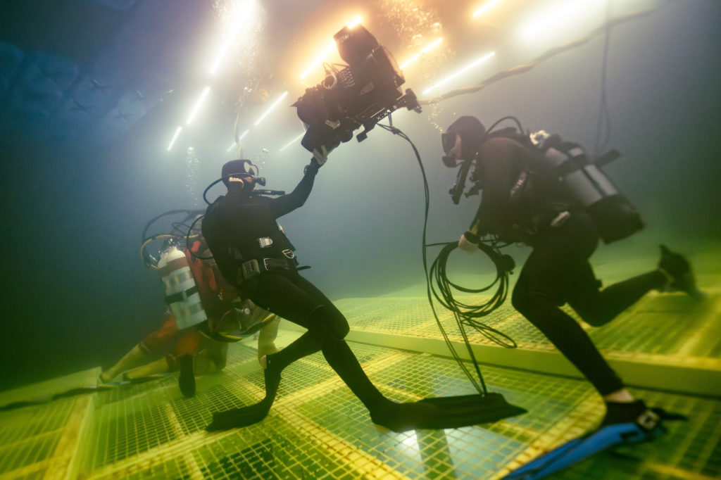 Underwater DoP Ian Seabrook uses Astera for Last Breath film