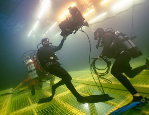 Underwater DoP Ian Seabrook uses Astera for Last Breath film