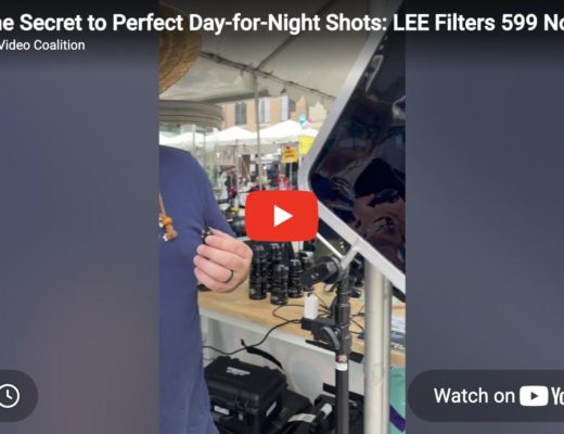 LEE Filters at Cine Gear 2026: Simulating Day-for-Night with 599 Nocturnal Blue 5