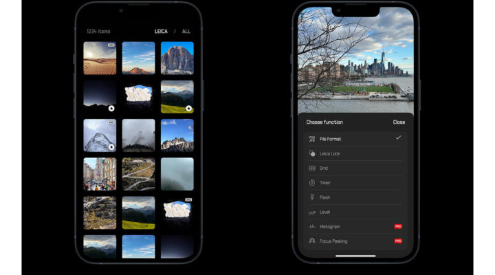 Leica LUX: a professional camera app for iPhone 1