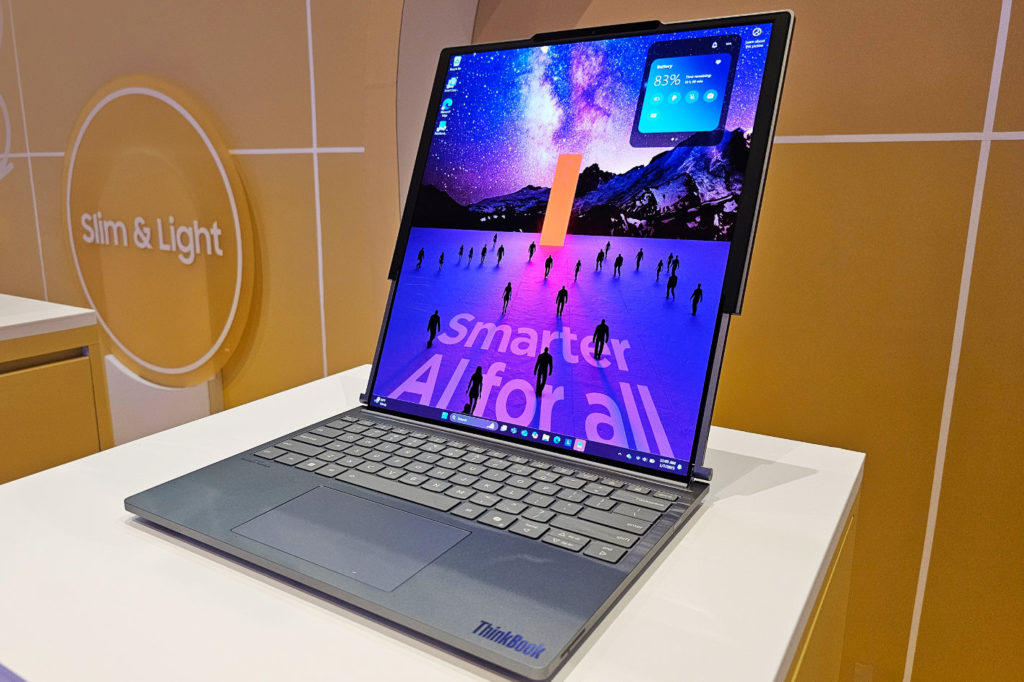 Lenovo ThinkBook Plus G6: the world’s first rollable laptop