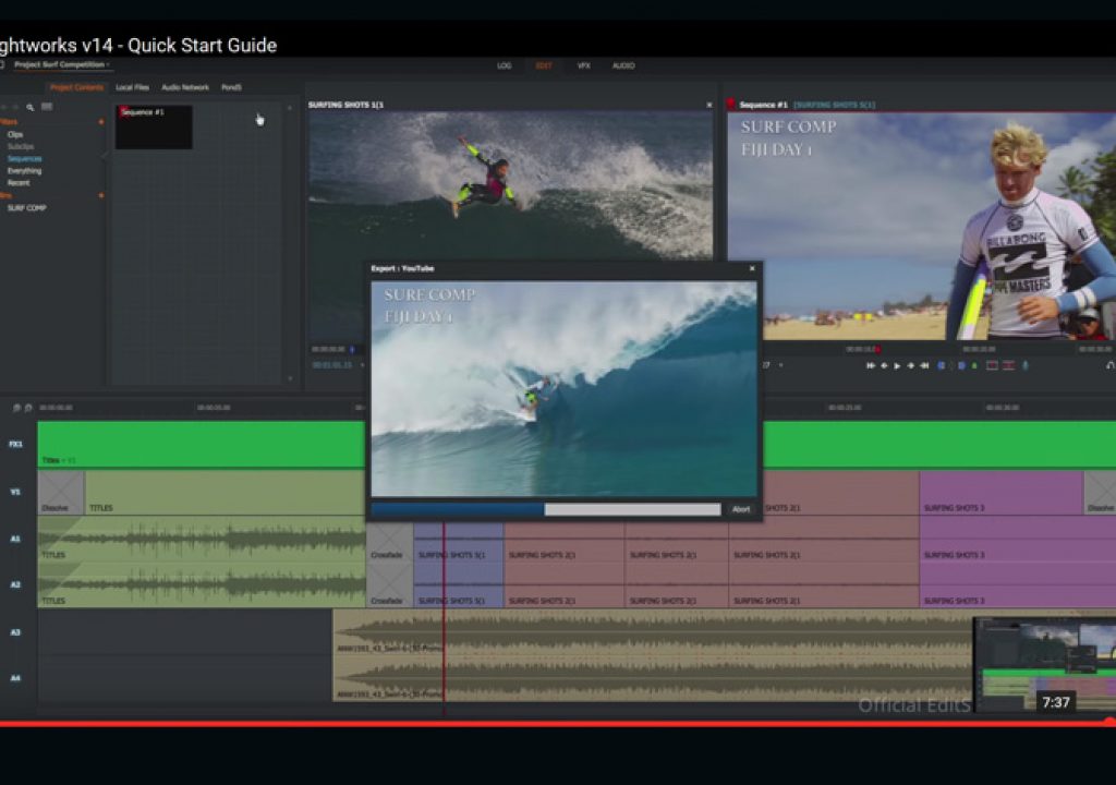 Lightworks 14: new features and interface