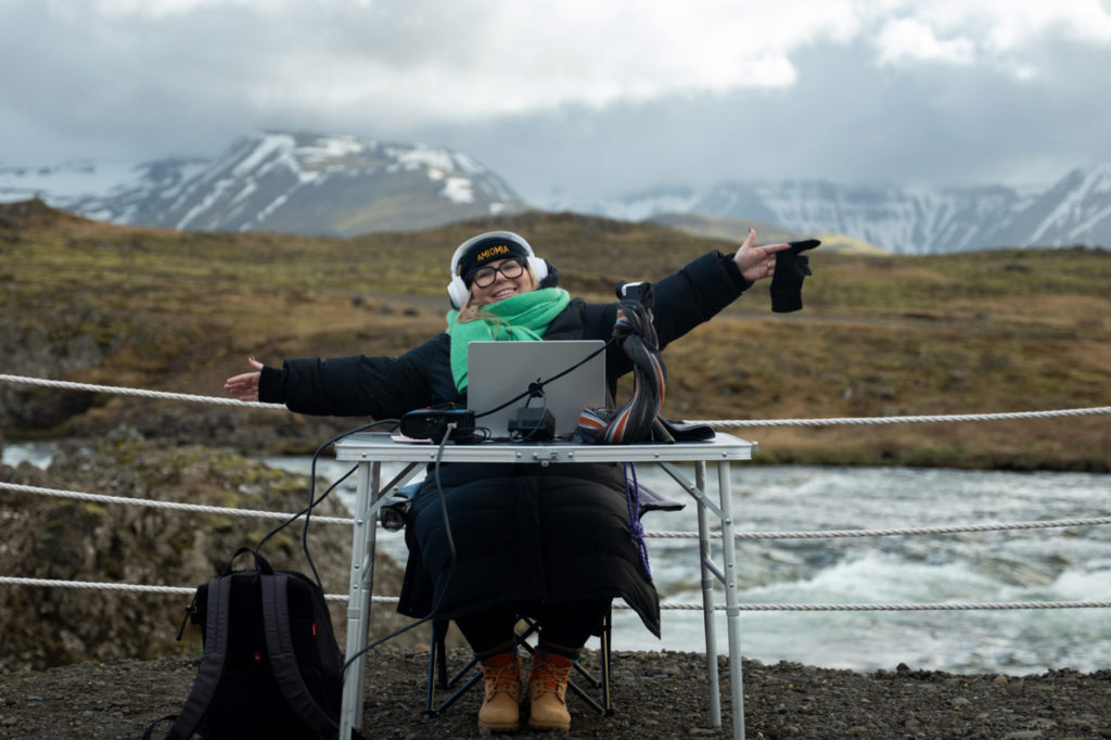 Lion Productions streams live from Icelandic wilderness