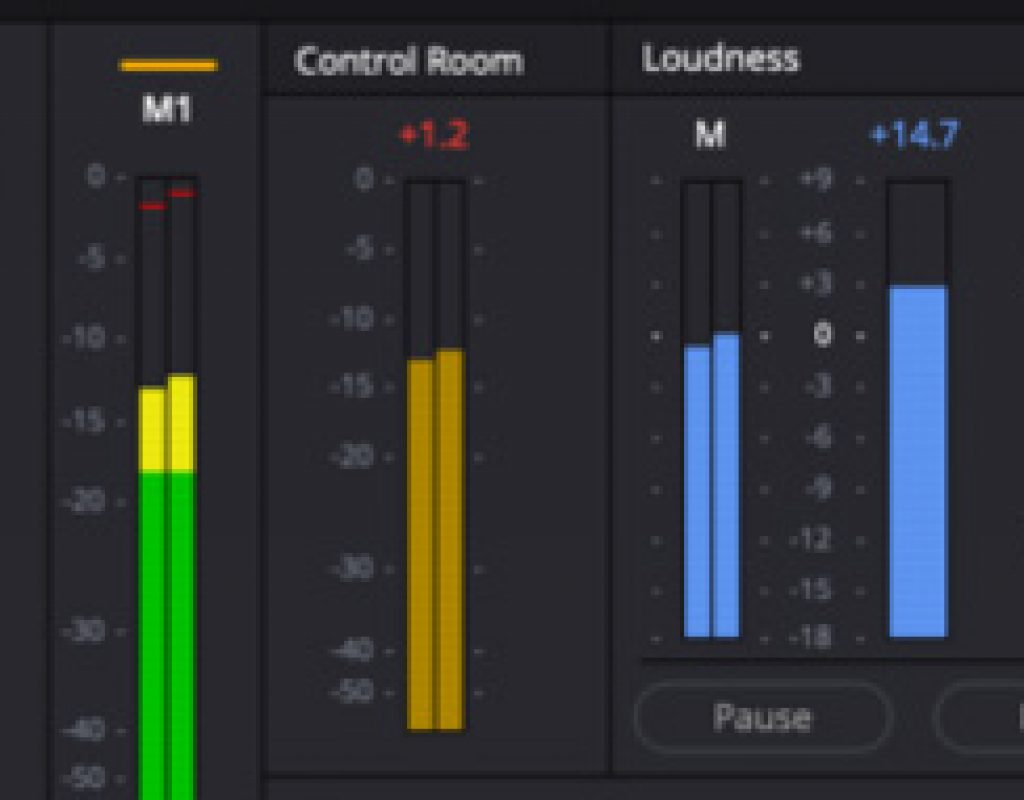 DaVinci Resolve 16 adds LUFS audio loudness standards + linear features. 1