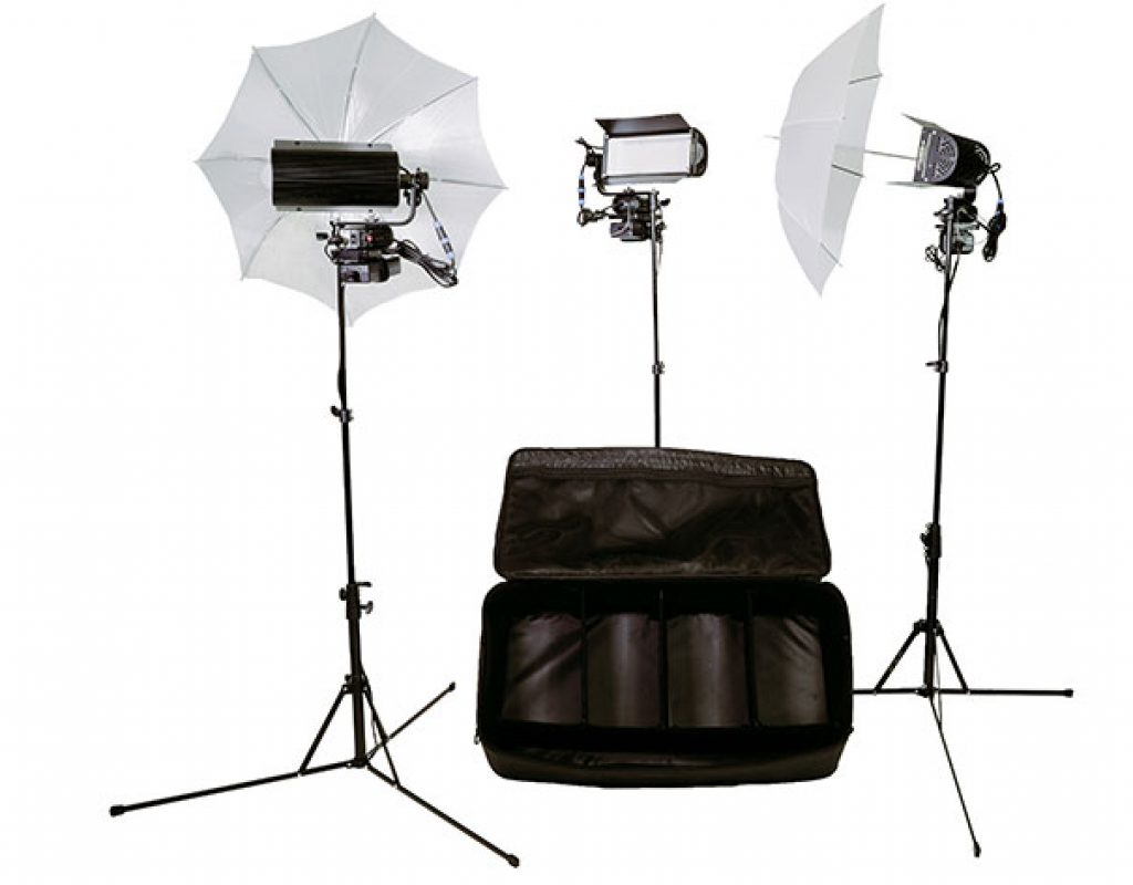 ota LED Production Kit: an always ready location lighting kit