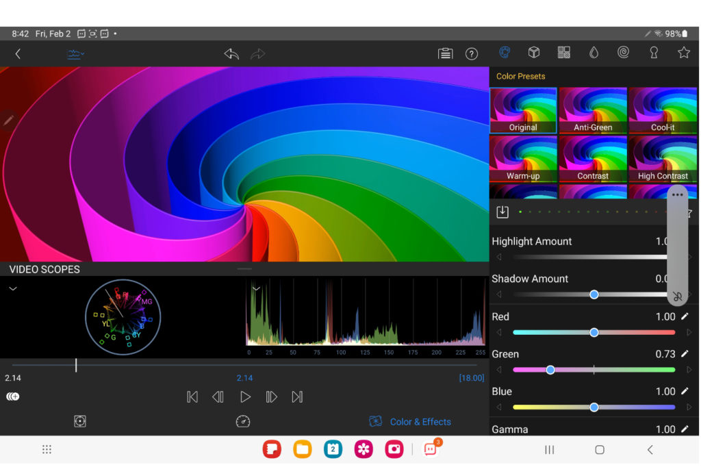 LumaFusion: Android version get free update