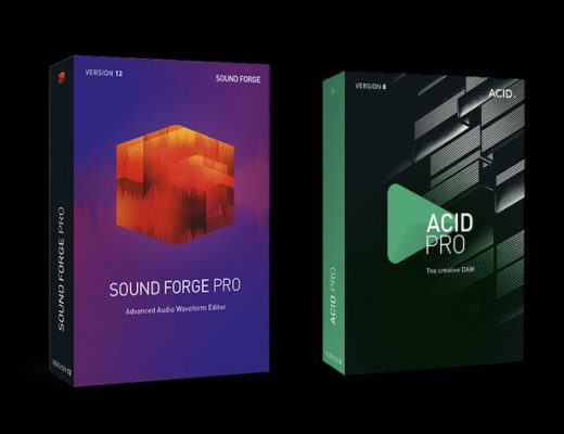 ACID Pro and SOUND FORGE Pro 12 updated