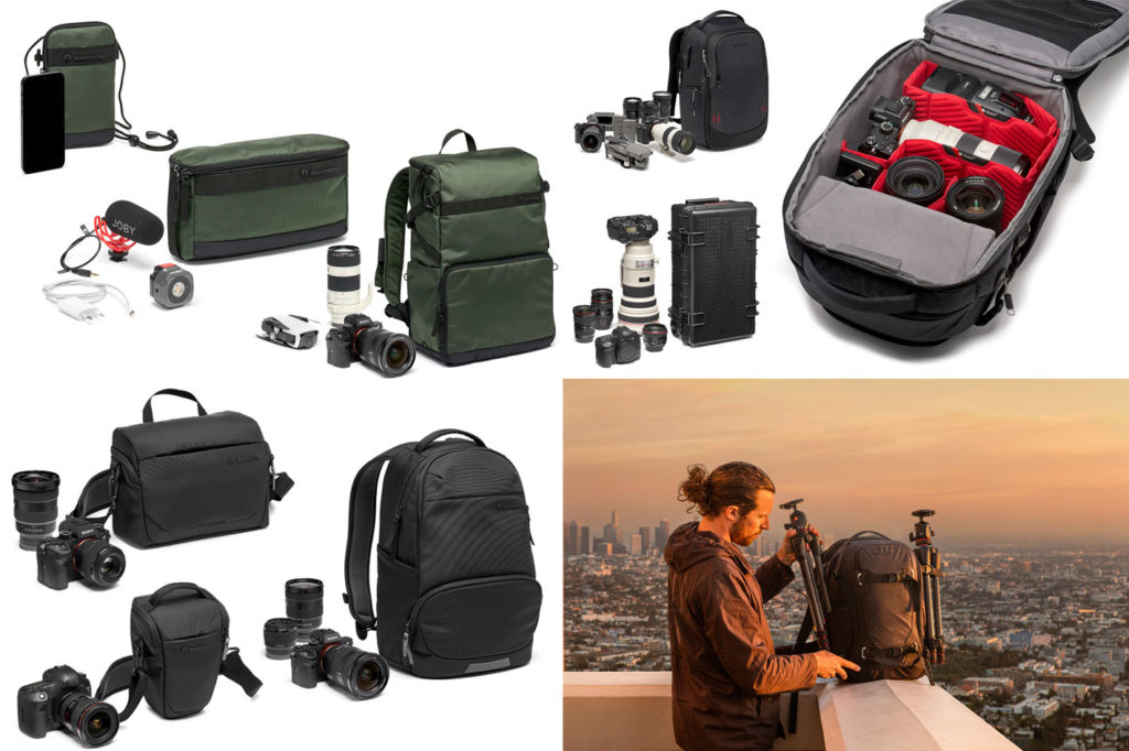 Manfrotto renews its camera bag range