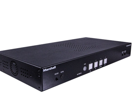 Marshall introduces VMV-402-3GSH Switcher at NAB 2024
