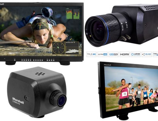 Marshall Electronics: 3 new cameras and 2 monitors at NAB 2019
