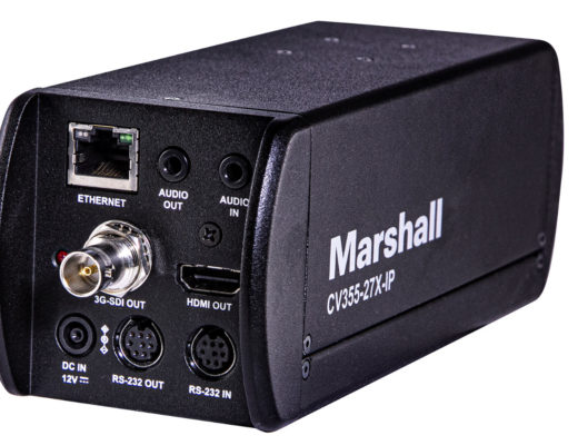 New Marshall CV355-27X-IP camera with 27x optical zoom