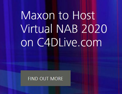 Maxon to host Virtual NAB 2020 on C4DLive.com