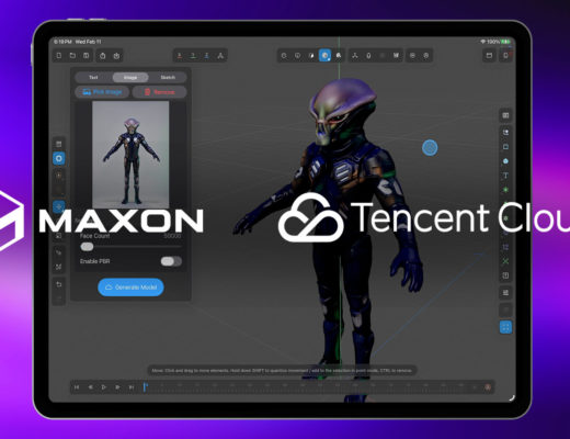 Maxon integrates Tencent HY 3D Global AI engine into Cinema 4D