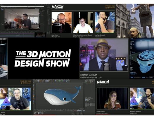 Maxon announced its virtual events calendar for 2020