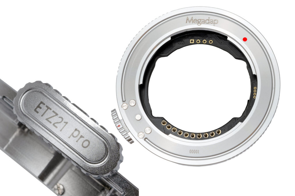 Megadap ETZ21 Pro: new adapter to use Sony lenses with Nikon cameras