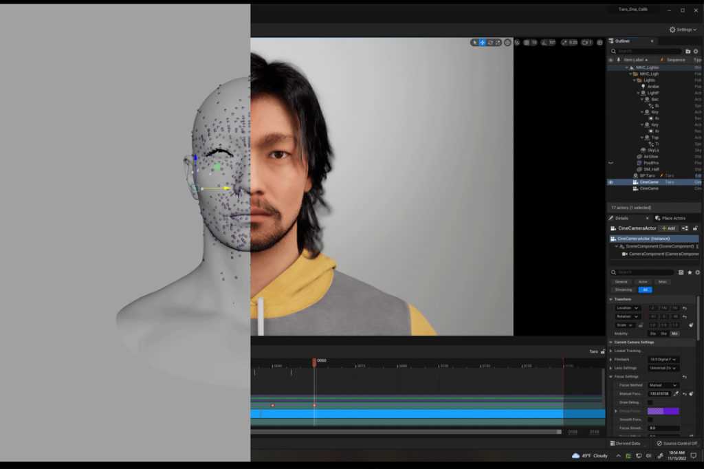 New Epic Games MetaHuman release brings easier DNA calibration