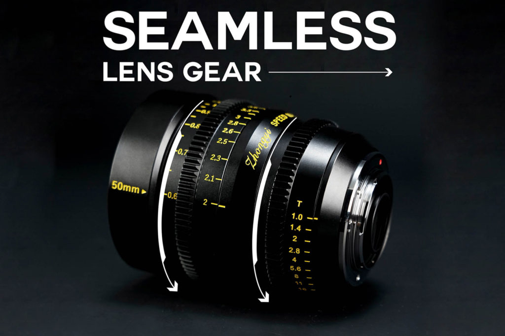 Zhong Yi Optics has a new Mitakon Speedmaster 50mm T1 Cine lens for MTF