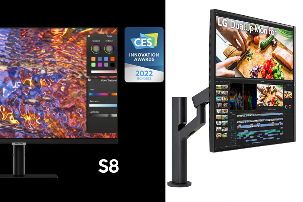 LG DualUp and Samsung ViewFinity: new monitors for content creators