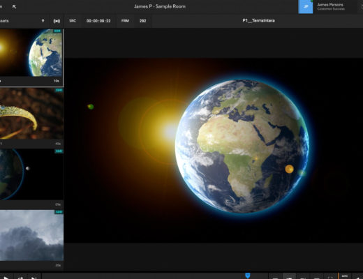 Moxion Rooms: a real-time camera-to-cloud collaboration solution