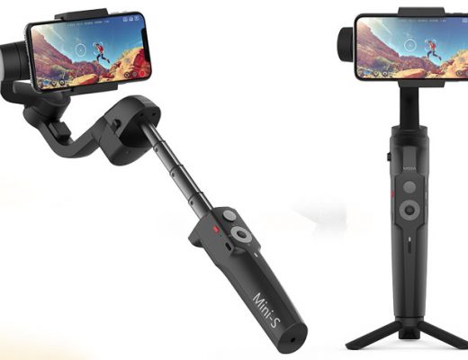 Gudsen MOZA Mini-S: a smartphone gimbal with selfie stick