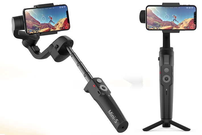 Gudsen MOZA Mini-S: a smartphone gimbal with selfie stick