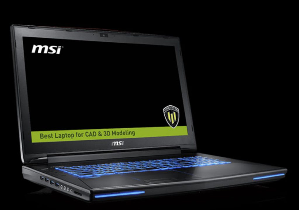 MSI WT72 mobile VR workstation