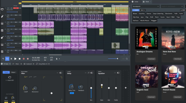 Music Maker 2025 Premium: an easy-to-use DAW