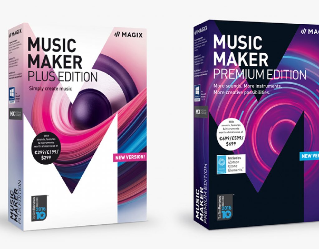 MAGIX Music Maker now fully customizable