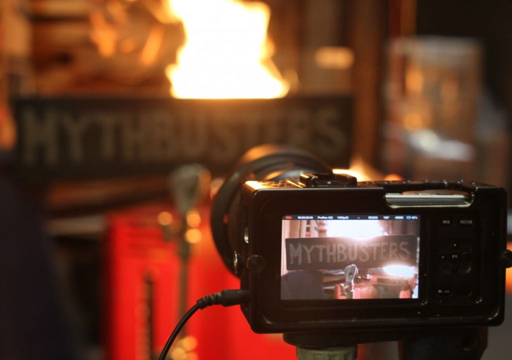 Capturing the Science and the Story Behind Mythbusters 1