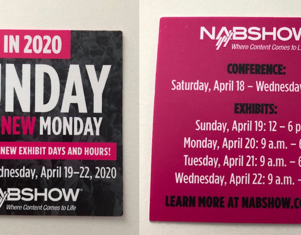 Random thoughts on NAB 2019, my saddest NAB ever 13