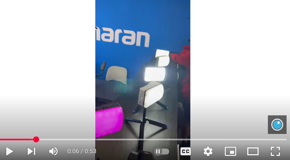 PVC at NAB 2025: Compact but powerful lighting options from amaran 1