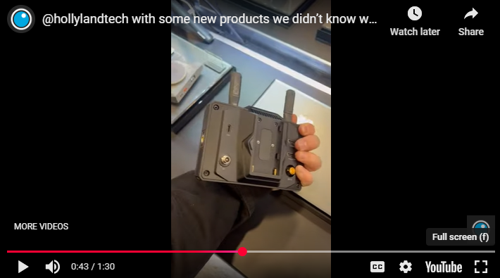 PVC at NAB 2025: Turn your phone into monitor for any camera with tools from Hollyland 1
