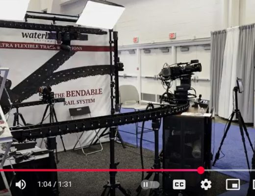 PVC at NAB 2025 - A look at the bendable rail system from Waterbird Systems 5
