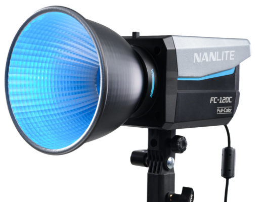 New Nanlite FC-120C Spotlight: color on the go