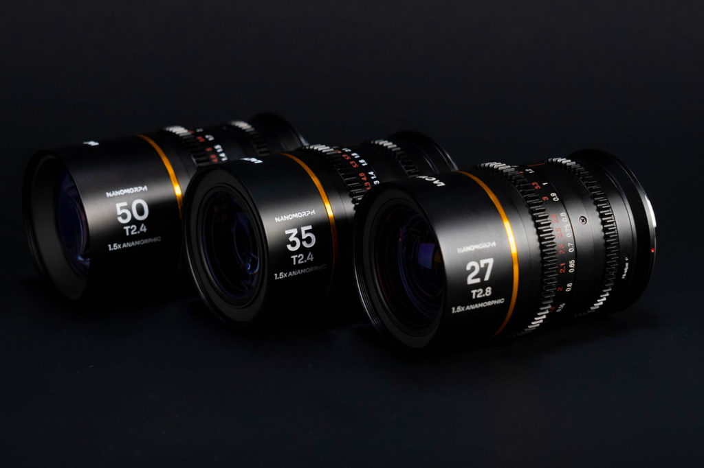 Laowa Nanomorph, the world’s tiniest 1.5x anamorphic lenses