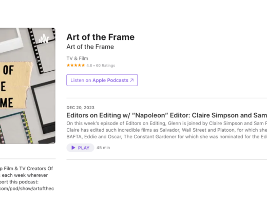 Art of the Frame: Editors on Editing with “Napoleon” Editors Claire Simpson and Sam Restivo 1