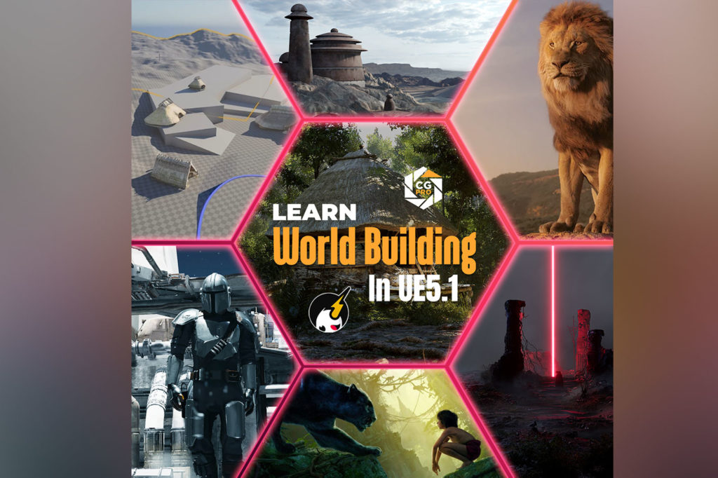 World Building in Unreal Engine 5.1: a live course on Zoom