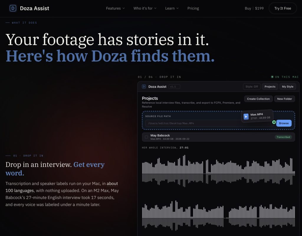 Roundup: New software for video editors 26 Roundup: New software for video editors 26