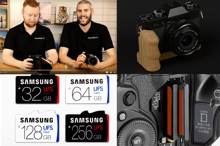 Fujifilm X-T2 and professional video, Samsung and the universal card