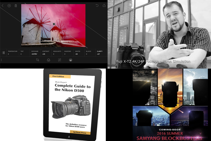 Fujifilm X-T2 will get a F-Log, Lightroom Mobile gets RAW