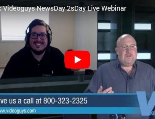 Videoguys Action-Packed Live Webinar on NewTek TriCaster Mini Advanced and more 1