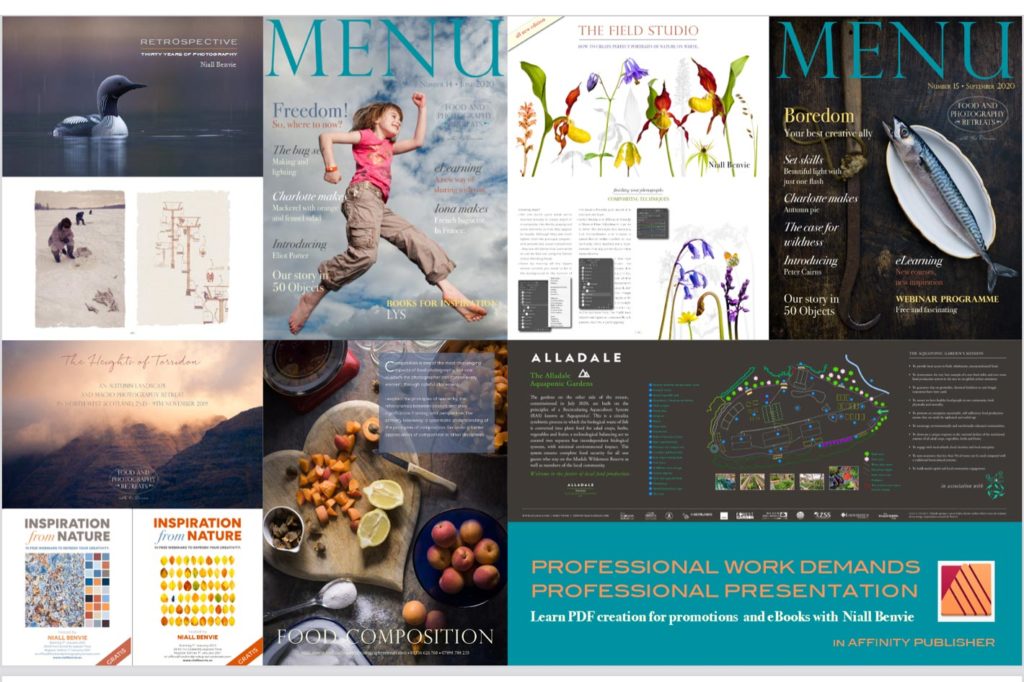 Creating your books and brochures with Affinity Publisher
