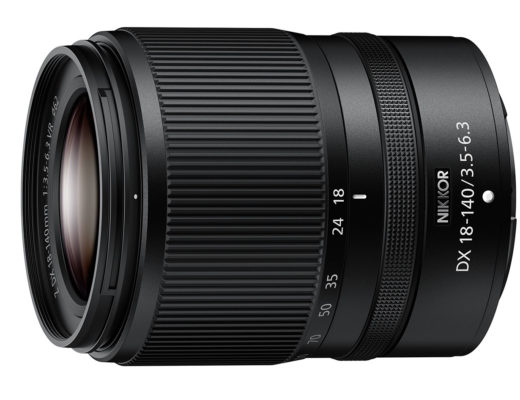 NIKKOR Z DX 18-140mm f/3.5-6.3 VR, a compact high-power zoom lens