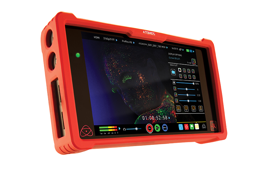 The new Ninja Assassin from Atomos combines professional 4K/HD recording with 7" 1920x1080 monitoring 2