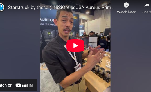 PVC at NAB 2025 - Starstruck by the AUREUS PRIME Lenses from NiSi Optics 9