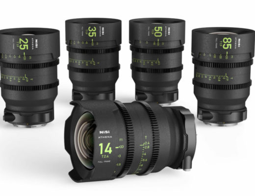 NiSi Athena Prime cinema lenses on pre-order now