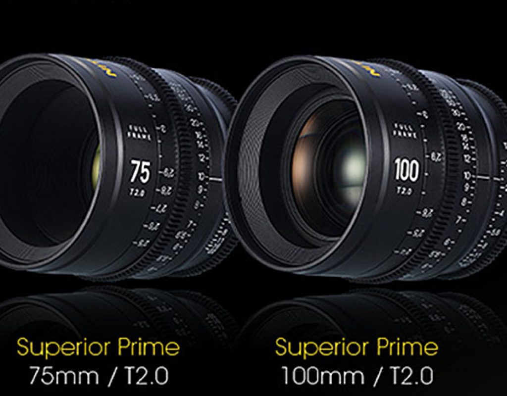 Nitecore releases a complete line of Cinema lenses